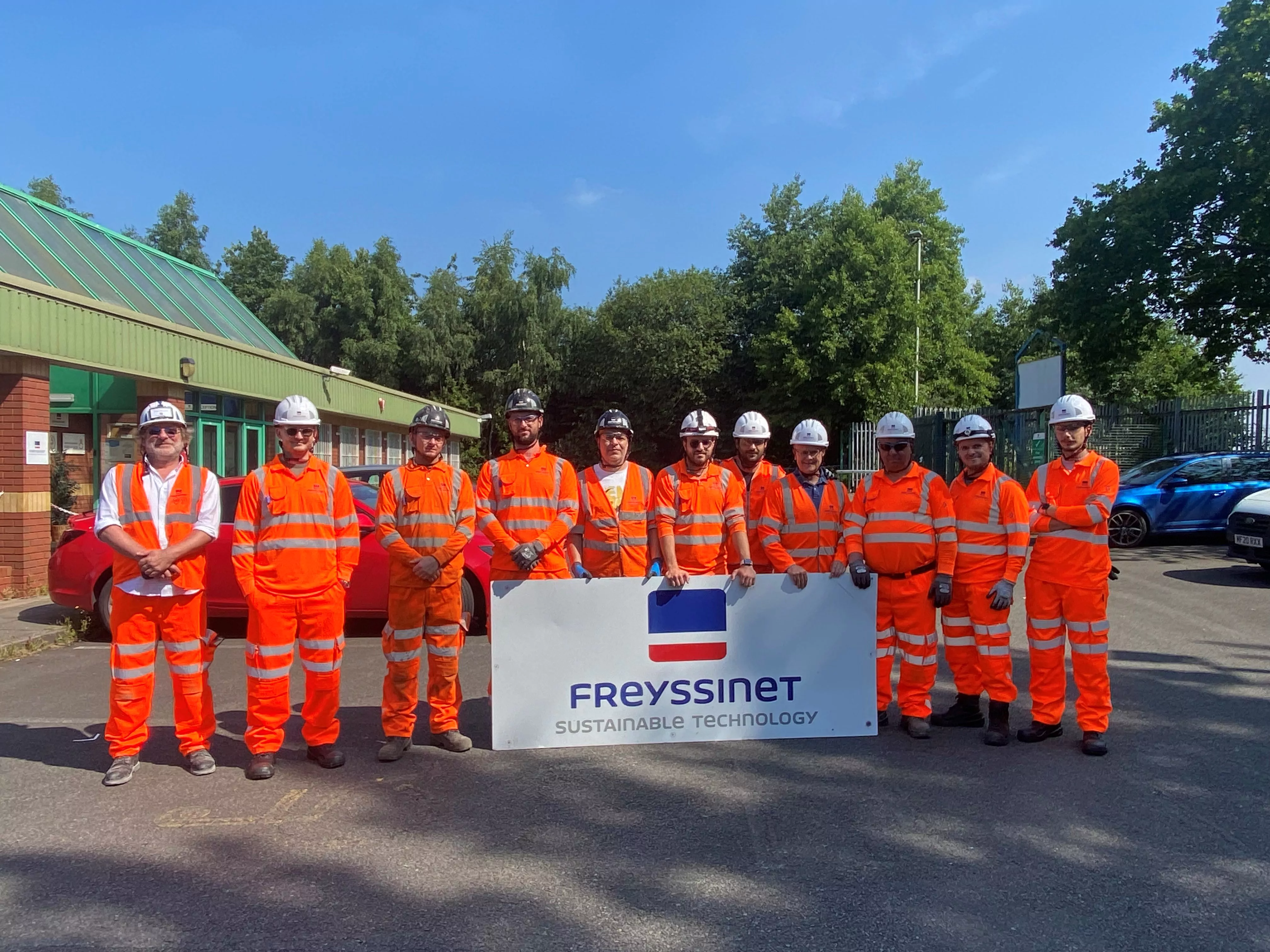 expansion joint training for the team on A40 westway