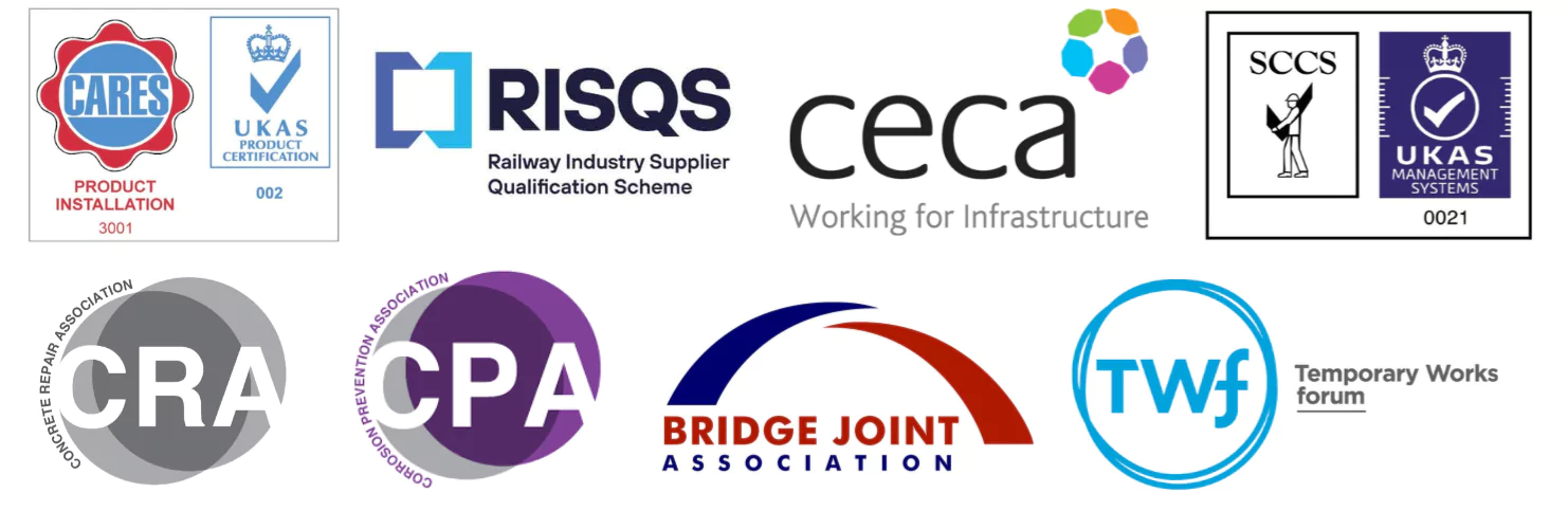 Industry accreditation logos